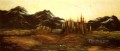 Louis Christophe Un paysage montagneux avec un paysage de ballons Gustave Dore